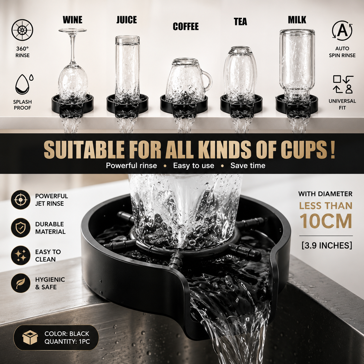 Elite Glass Rinser
